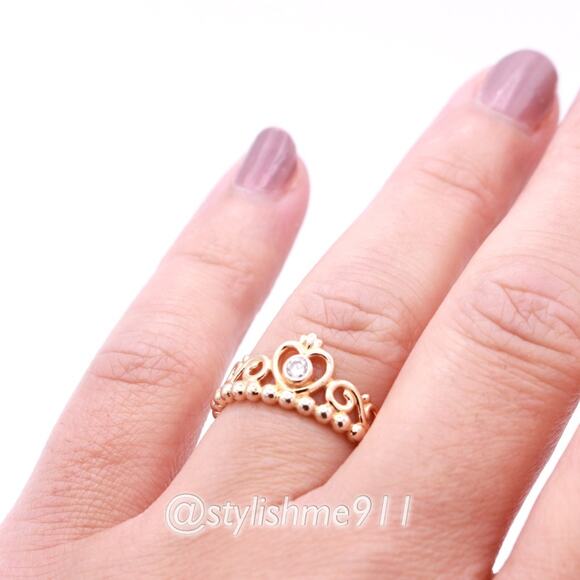 Authentic Pandora Rose My Princess Ring - 180880CZ - Picture 6 of 9